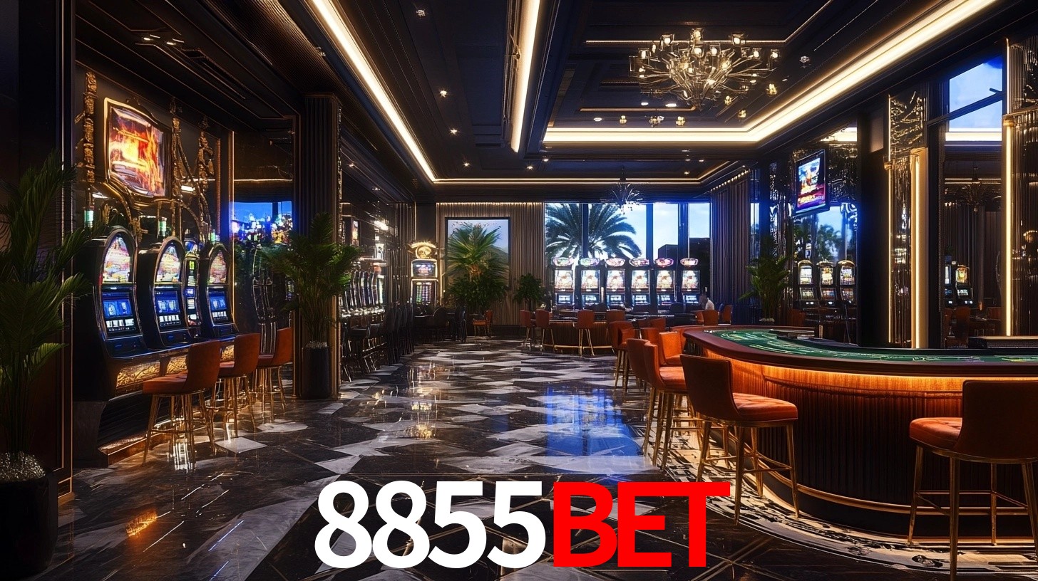 8855bet Logo - Bônus com Rollover Justo